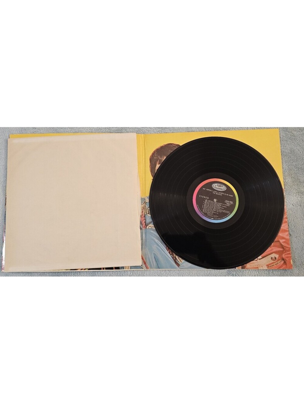 The Beatles - Sgt. Pepper's Lonely Hearts Club Band Vinyl LP 1968 SMAS 2653 EX. - Picture 6 of 6